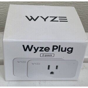 Wyze WLPP1CFH Smart Plug - White (2 Pack)